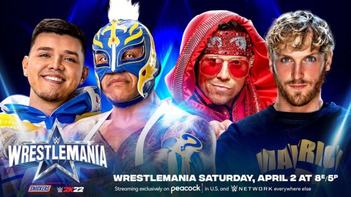 Rey & Dominik Mysterio vs. The Miz & Logan Paul