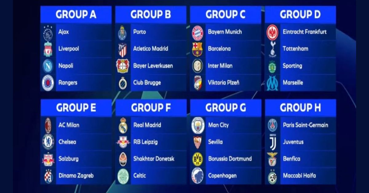 UEFA CHAMPIONS LEAGUE GROUP STAGE