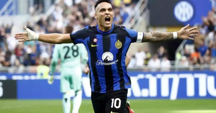 Lautaro Martinez Celebration